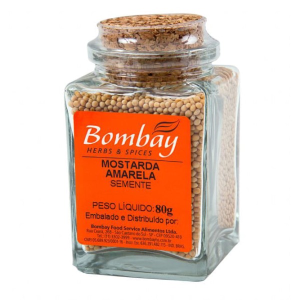 Semente de Mostarda Amarela Bombay 80g