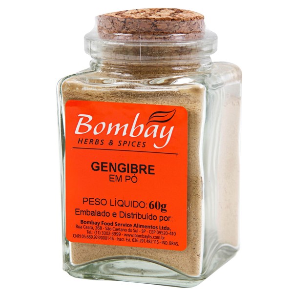 Encontraproduto.com.br - Gengibre em Pó Bombay 60g
