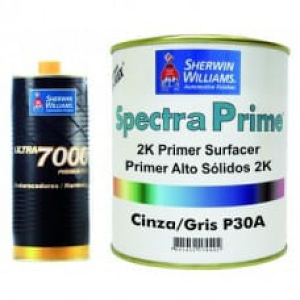 Encontraproduto.com.br - Spectra Primer PU P30A Cinza 3,6Litros Lazzuril