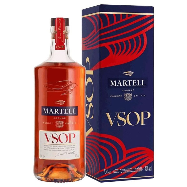 Encontraproduto.com.br - Conhaque Martell V.S.O.P Medaillon Cognac 700ml