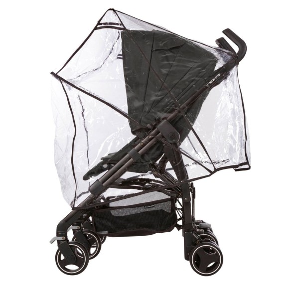 Encontraproduto.com.br - Carrinho de Bebê Gêmeos Dana For2 Nomad Black - Maxi Cosi