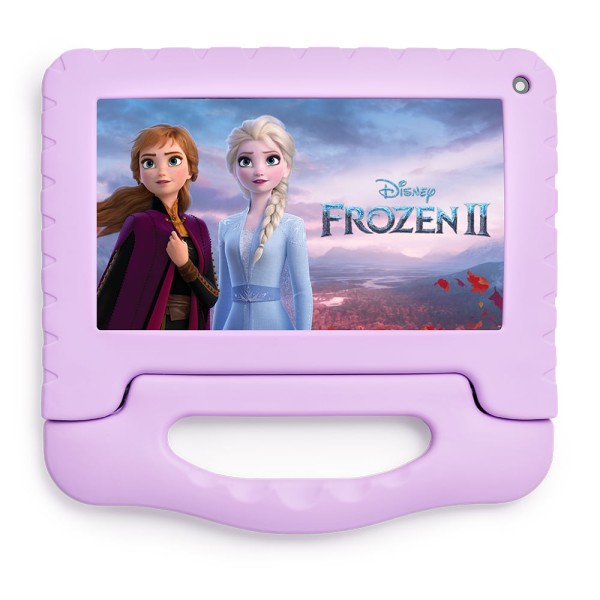 Encontraproduto.com.br - Tablet Infantil Frozen Controle Parental 32GB + Tela 7 pol + Case + Wi-fi + Android 11 Quad Core - Preto - Multi - NB370OUT [Reembalado]