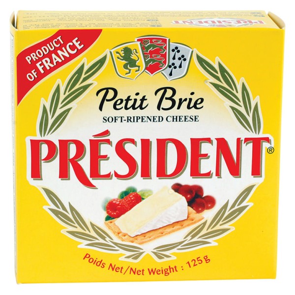 Queijo Brie President Petit 125g