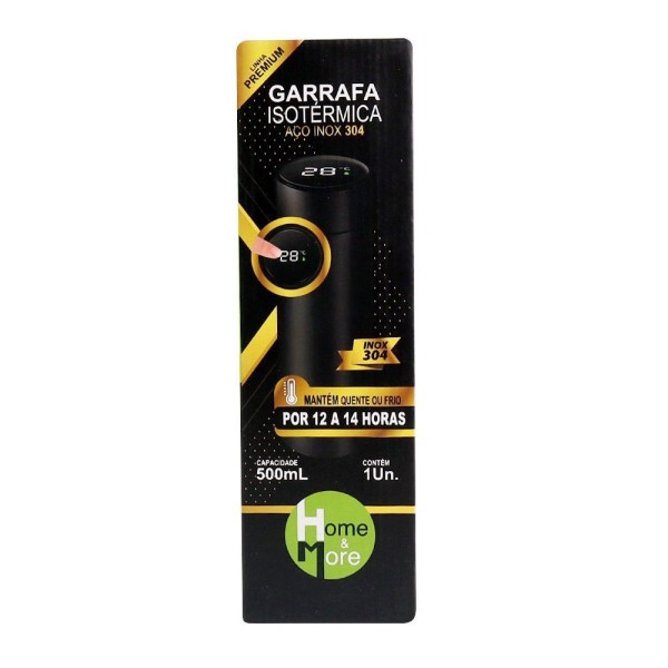 Encontraproduto.com.br - Garrafa Isotérmica Em Aço Inox 500ml - Rosa