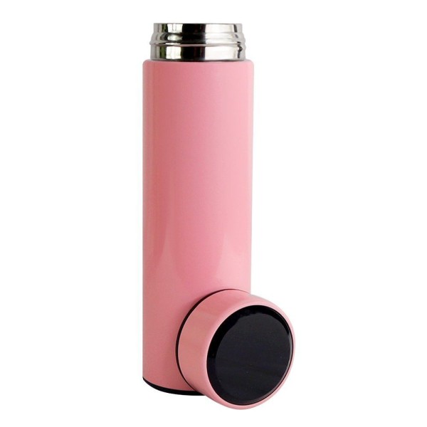 Encontraproduto.com.br - Garrafa Isotérmica Em Aço Inox 500ml - Rosa
