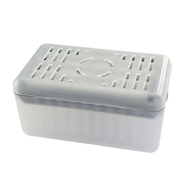 Encontraproduto.com.br - Porta Sabão 2 em 1 para Cozinha Banheiro com Drenagem