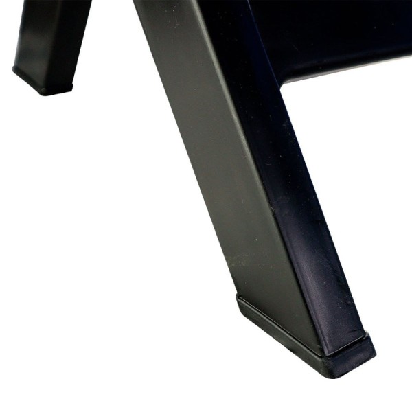 Encontraproduto.com.br - Cadeira Preta Plástico Resistente para Lanchonetes e Bares que Valoriza o Design e a Funcionalidade do Ambiente