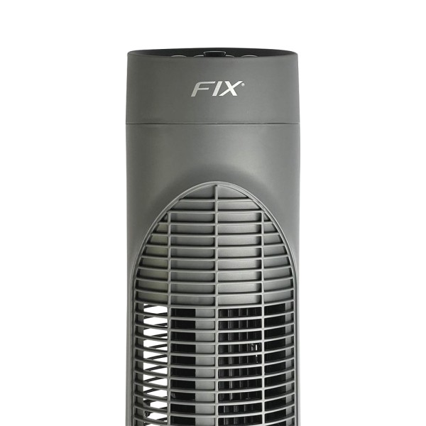 Encontraproduto.com.br - Ventilador Preto Torre Experimente 03 Velocidades Ajustáveis e um Motor Silencioso com Potência de 55w 220v