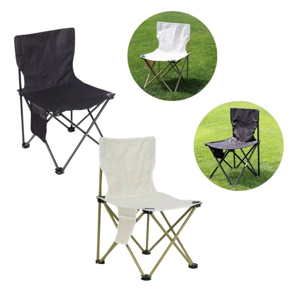 Encontraproduto.com.br - Cadeira Camping Dobrável Conforto e Praticidade com Bolso Lateral para Acampamento e Fazenda