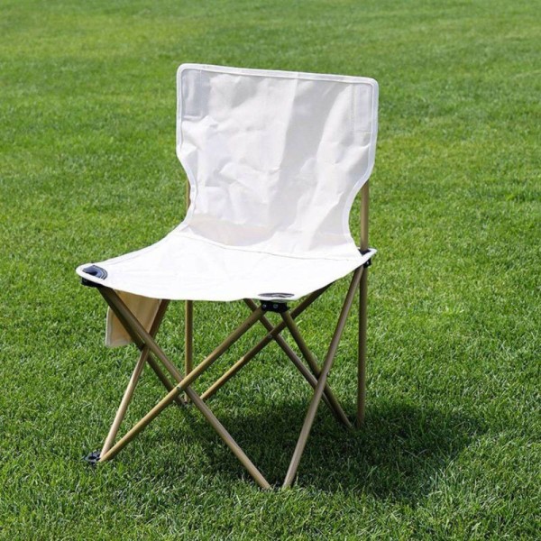 Encontraproduto.com.br - Cadeira Camping Dobrável Conforto e Praticidade com Bolso Lateral para Acampamento e Fazenda