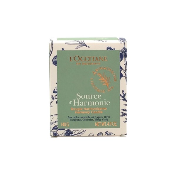 Encontraproduto.com.br - Vela Perfumada Source Dharmonie Loccitane En Provence 140g