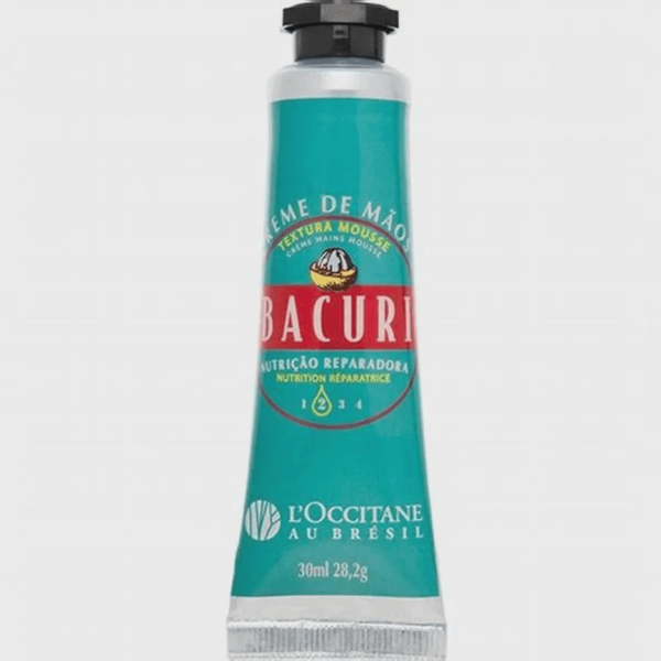 Encontraproduto.com.br - Creme de Mãos Bacuri 30ml - Mousse Loccitane au Bresil