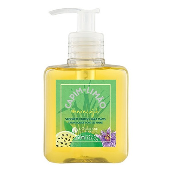 Encontraproduto.com.br - Sabonete Líquido Para Mãos Loccitane Capim Limão e Maracujá 250ml