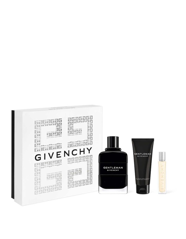 Encontraproduto.com.br - Kit Coffret Givenchy Gentleman EDP 100ml + Shower Gel 75ml + Travel SIze 12,5ml - Perfume Masculino