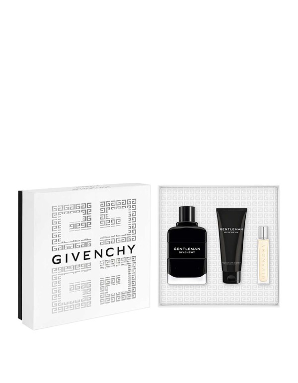 Encontraproduto.com.br - Kit Coffret Givenchy Gentleman EDP 100ml + Shower Gel 75ml + Travel SIze 12,5ml - Perfume Masculino