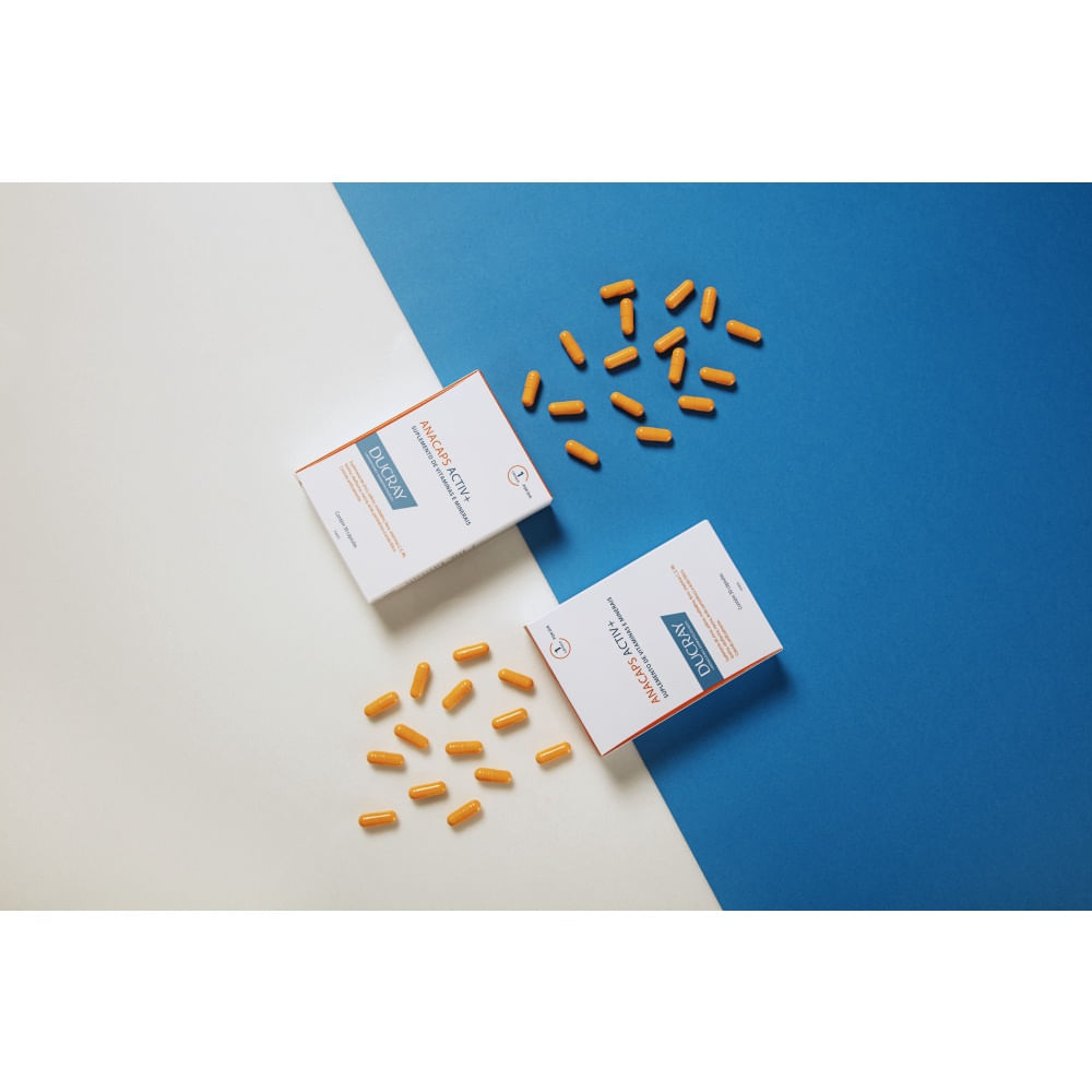 Encontraproduto.com.br - Suplemento Alimentar Para Crescimento Capilar Anacaps Activ Ducray 30caps