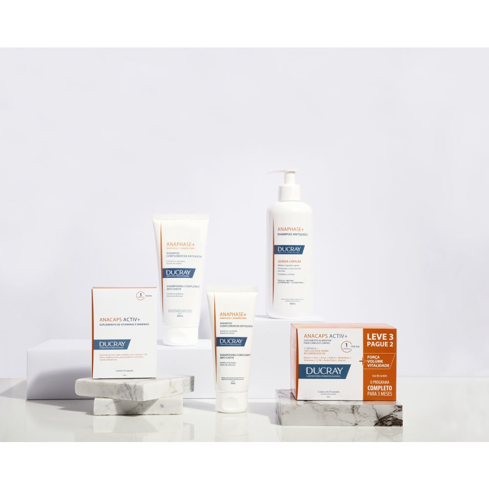 Encontraproduto.com.br - Suplemento Alimentar Para Crescimento Capilar Anacaps Activ Ducray 30caps