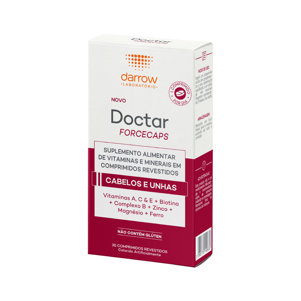 Encontraproduto.com.br - Suplemento Alimentar Doctar Forcecaps 30 Comprimidos