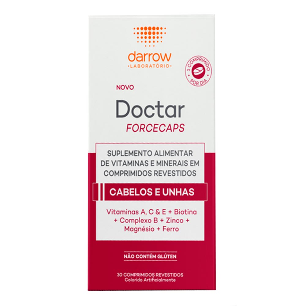 Encontraproduto.com.br - Suplemento Alimentar Doctar Forcecaps 30 Comprimidos