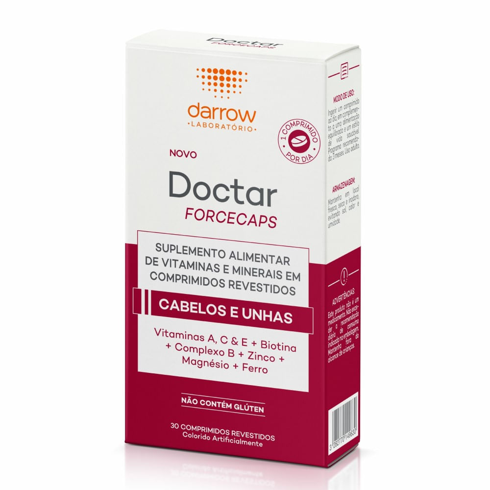 Encontraproduto.com.br - Suplemento Alimentar Doctar Forcecaps 30 Comprimidos