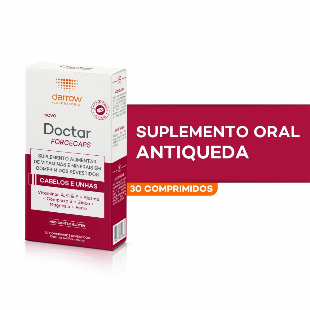 Encontraproduto.com.br - Suplemento Alimentar Doctar Forcecaps 30 Comprimidos