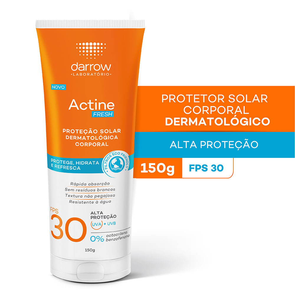Encontraproduto.com.br - Protetor Solar Corporal Actine FPS 30 Fresh 150g