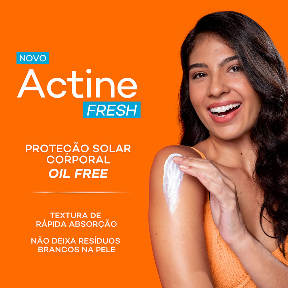 Encontraproduto.com.br - Protetor Solar Corporal Actine FPS 30 Fresh 150g