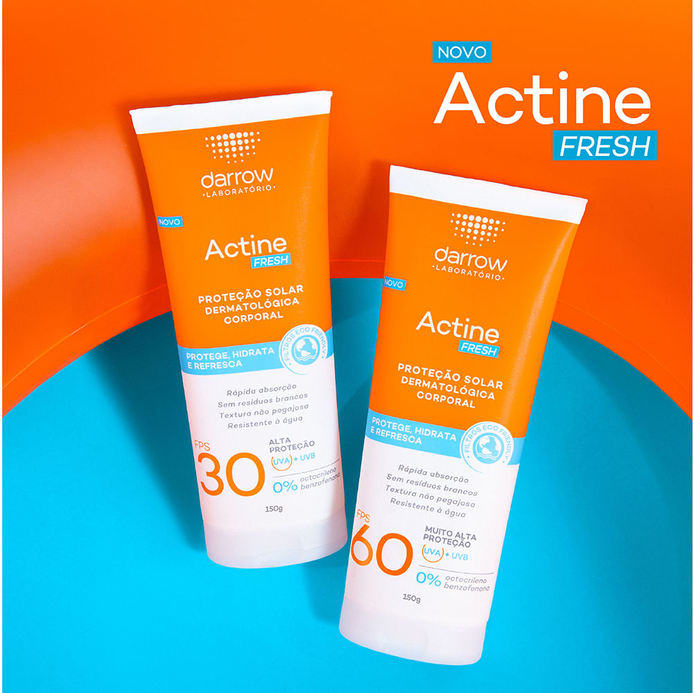 Encontraproduto.com.br - Protetor Solar Corporal Actine FPS 30 Fresh 150g