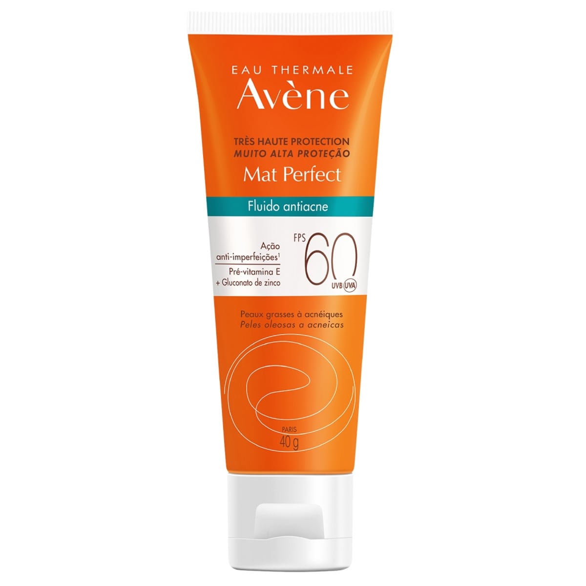 Avène Protetor solar mat perfect antiacne Fps 60 40g