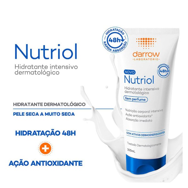 Encontraproduto.com.br - Loção Hidratante Darrow Nutriol Sem Perfume 200ml