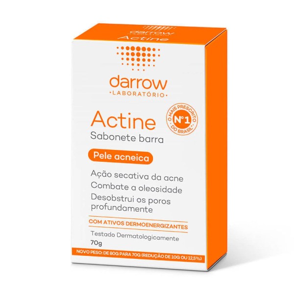 Sabonete em Barra Darrow Actine Pele Acneica 70g
