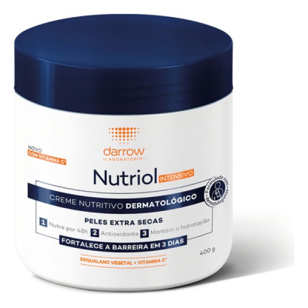 Hidratante Nutriol Intensivo Creme Peles Extra Secas 400gr