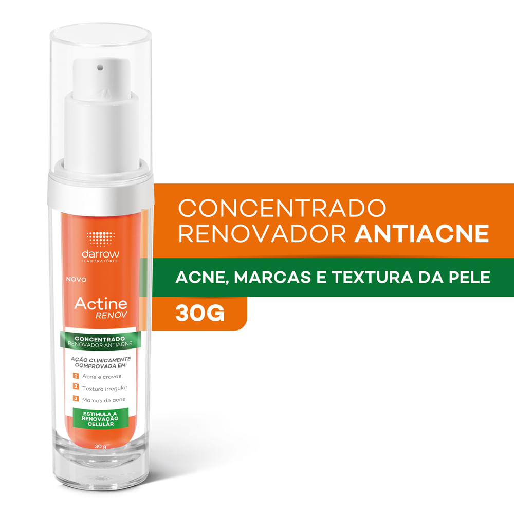 Encontraproduto.com.br - Actine Renov 30gr Creme Renovador Antiacne