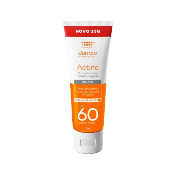 Encontraproduto.com.br - Protetor Solar Toque Seco Antioleosidade FPS 60 Darrow Actine - 30g