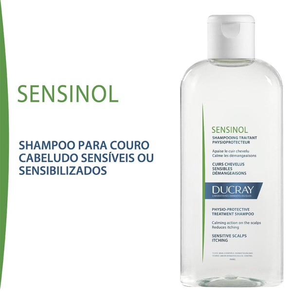 Encontraproduto.com.br - Shampoo Sensinol 200Ml - Ducray