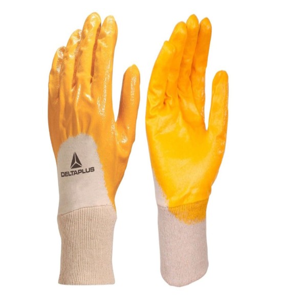 Encontraproduto.com.br - Luva Nitrílico Amarelo Dorso Fresco Tamanho 9 Delta