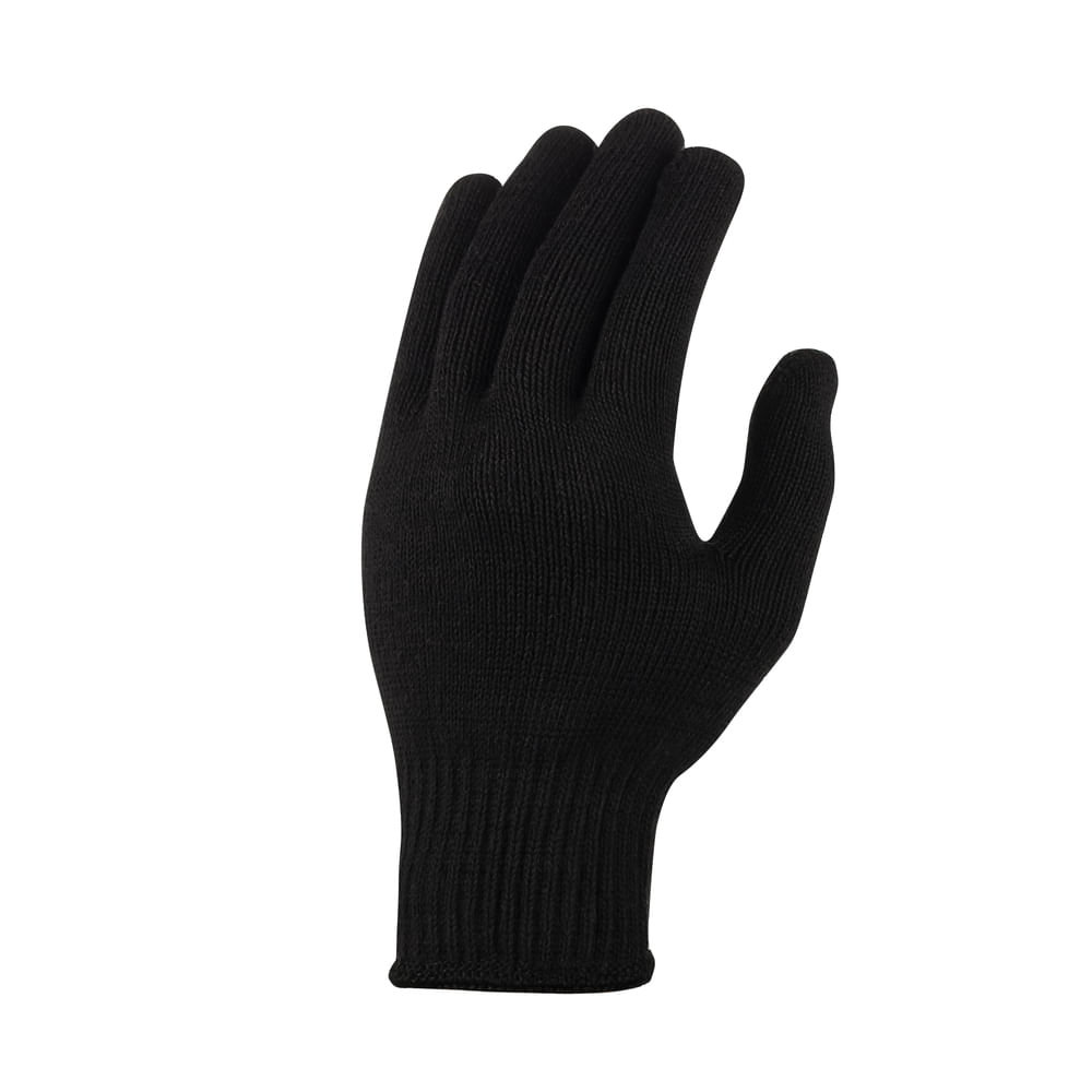 Encontraproduto.com.br - Luva Poliéster/Algodão com Pontos na Palma Preto Delta