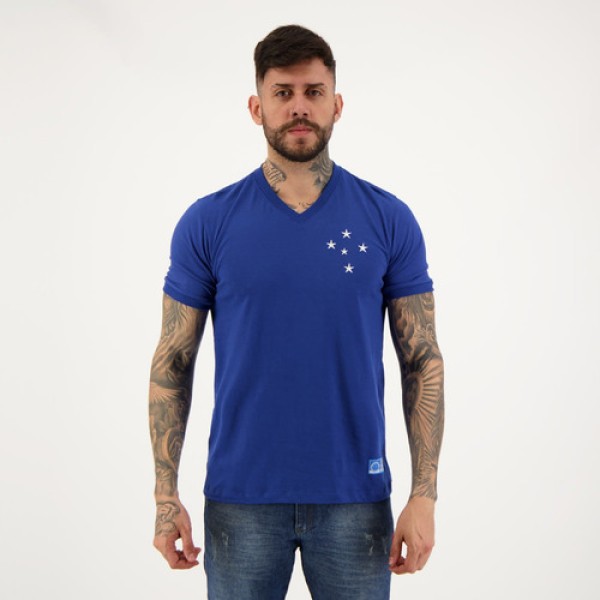 Encontraproduto.com.br - Camisa Cruzeiro Retro 1976 Libertadores - Masculino