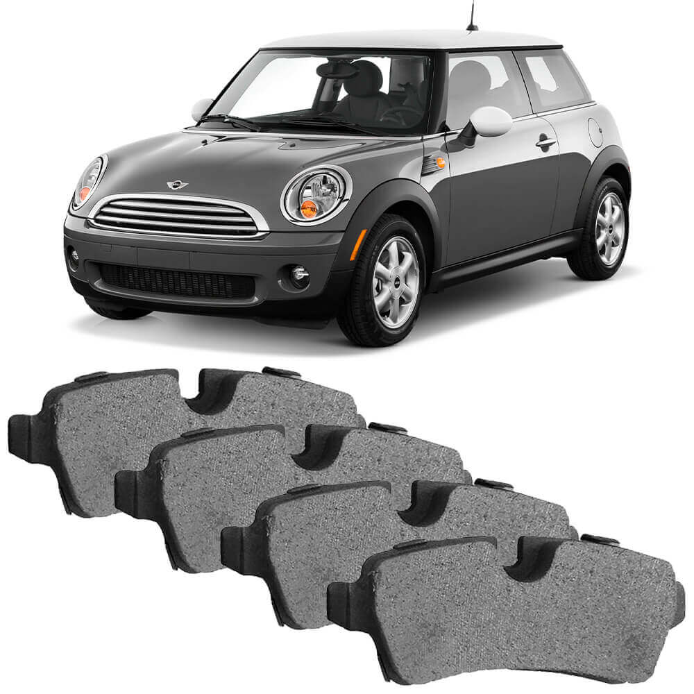 Kit Pastilha Freio Mini Cooper 1.6 2006 a 2015 Traseira TRW GDB1766