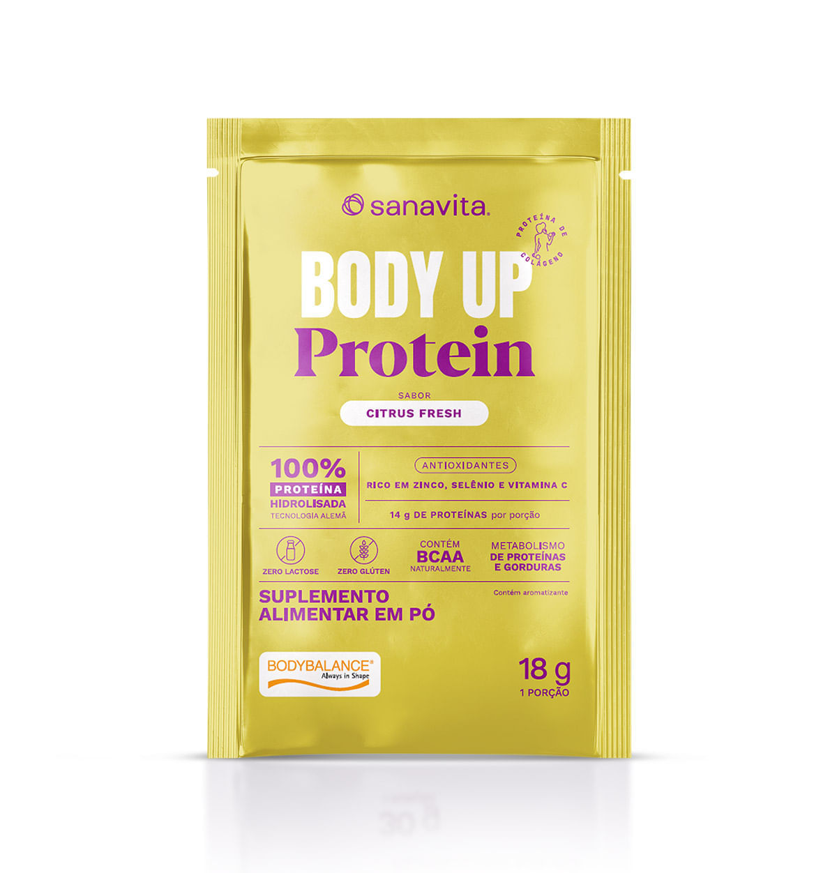 Body UP Sachê teste body Cit Sanavita