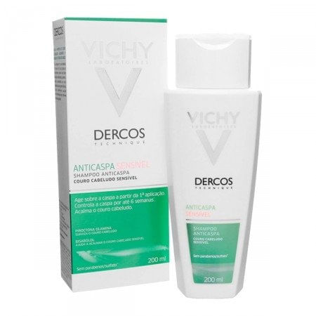 Encontraproduto.com.br - Vichy Dercos Shampoo Anticaspa Sensitive 200ml