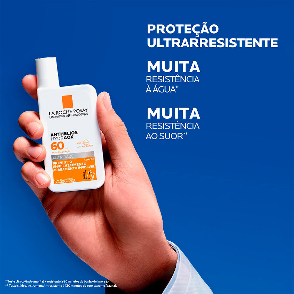 Encontraproduto.com.br - Protetor Solar Facial La Roche-Posay Anthelios Hydraox FPS60 Sem Cor 50ml