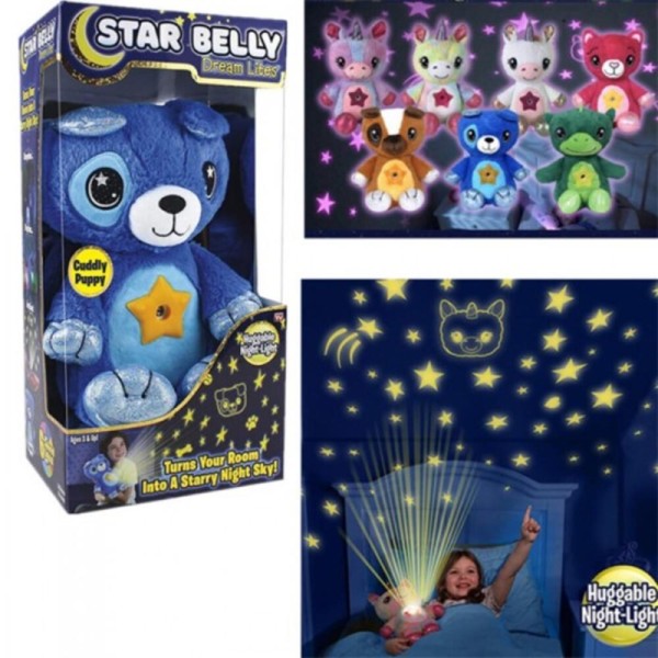 Encontraproduto.com.br - URSO SOM PROJETOR DE ESTRELAS LUZ E SOM PELÚCIA NOITE ILUMINADA BEBÊ CRIANÇA Branco