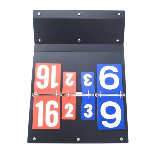 Encontraproduto.com.br - Placar Portatil Marcador De Pontos Manual 4 Digitos Esportivo Tenis De Mesa Futebol Voley Basquete