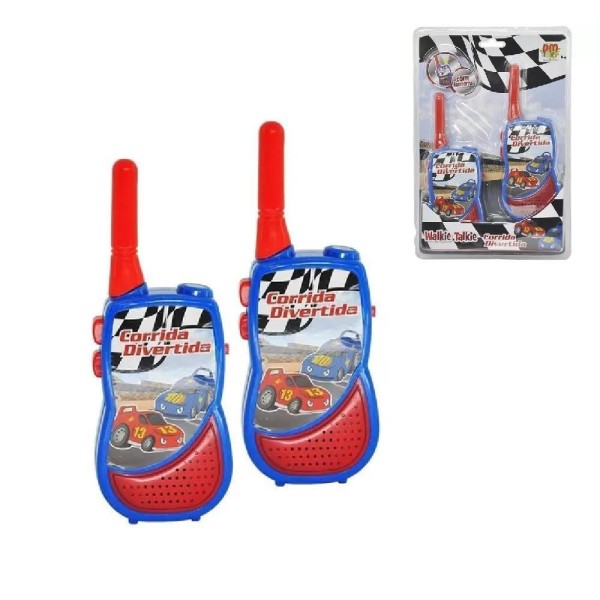 Encontraproduto.com.br - WALK TALK INFANTIL RADIO COMUNICADOR COM LANTERNA CARRINHOS MENINOS FREQUENCIA 49 MHZ