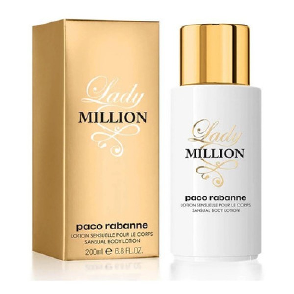 Encontraproduto.com.br - Skincare Rabanne Lady Million Loção 200 Ml