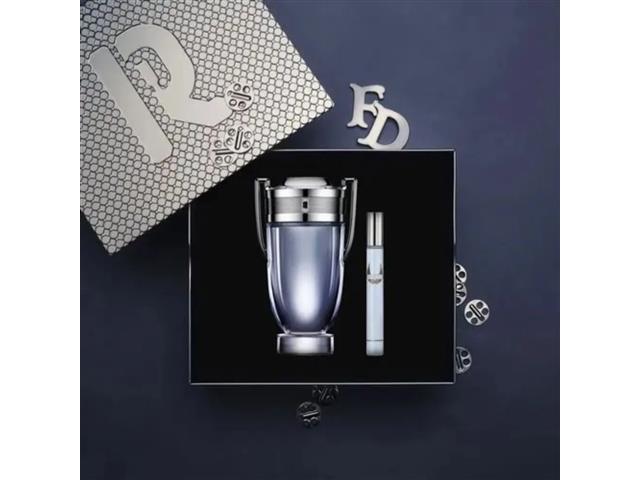 Encontraproduto.com.br - Kit Perfume Paco Rabanne Invictus Masculino Eau de Toilette 200 ml + Miniatura 10 ml