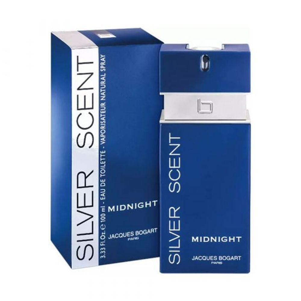 Jacques Bogart Silver Scent Midnight Eau de Toilette - Perfume Masculino 100ml