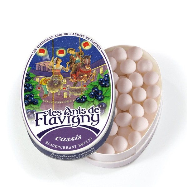 Encontraproduto.com.br - Bala Sabor Cassis Flavigny - 50g