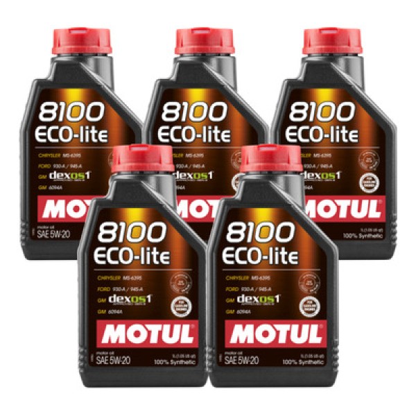 Encontraproduto.com.br - Óleo Motul Para Motor Carro 8100 Eco-Lite 5W20 1L (MP)
